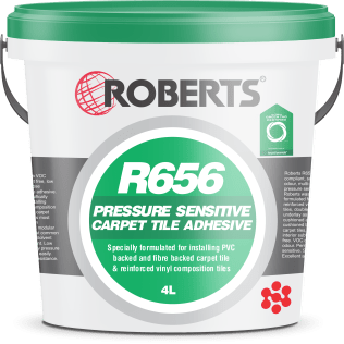 Roberts R656 Pressure Sensitive Carpet Tile Adhesive