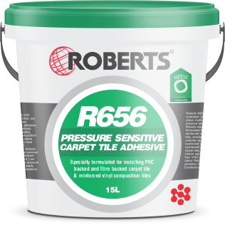 Roberts R656 Pressure Sensitive Carpet Tile Adhesive